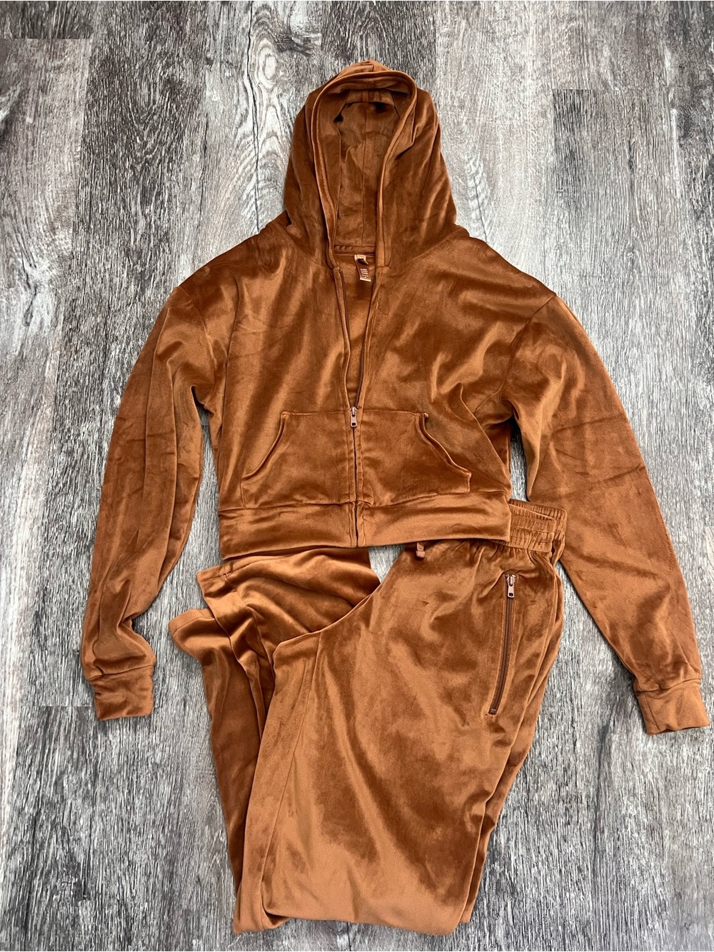SKIMS VELOUR TRACKSUIT